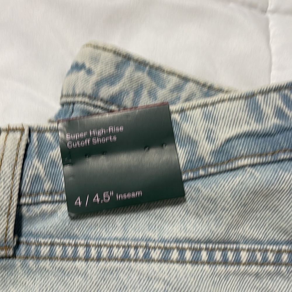 Target wild fable super high l-rise cutoff jean shorts - Picture 3 of 4